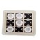 Tic-Tac-Toe Game Toy - Classic Wooden Checkerboard Educational Family Game Toys Set, Portable Casual Tabletop Game for Adults and Kids
