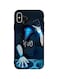 Theodor - Protective Case Cover For Apple iPhone XS Blue Face Boy