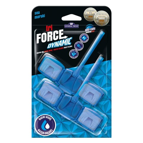 General Fresh Tri Force Dynamic Sea Morski Toilet Block 45g x 2 Pieces