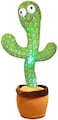 Generic Electric Dancing Cactus Toy For Baby, The Singing Cactus Toys For Kids, Mimicking Repeating Parrot Talking Cactus Toy That Can Sing And Dance USB Rechargable