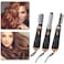 Professional 3 in 1 Negative Ionic Hot Air Straightener Comb Black