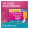 Carefree Cotton Fresh Mega Pack Pads Pantyliners 76 Pieces