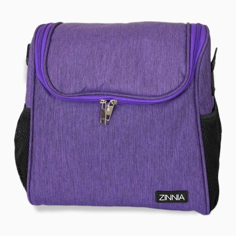 Zinnia Lunch Bag Case - 12 Liter - Purple