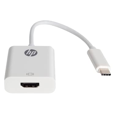 HP USB-C To HDMI Adapter, White