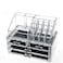 Generic - Clear Acrylic Cosmetic Organizer Makeup Holder Display 4 Drawer White