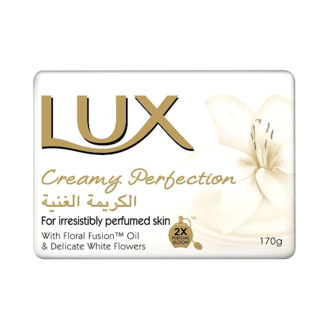 Lux Creamy Perfection Soap Bar - 170 gram
