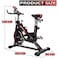 Skyland Fitness Exercise Bike/Spin Bike For Home Cardio And Strength Training Workouts With Height Adjustable And Water Bottle Holder, Exercise Bike EM-1561