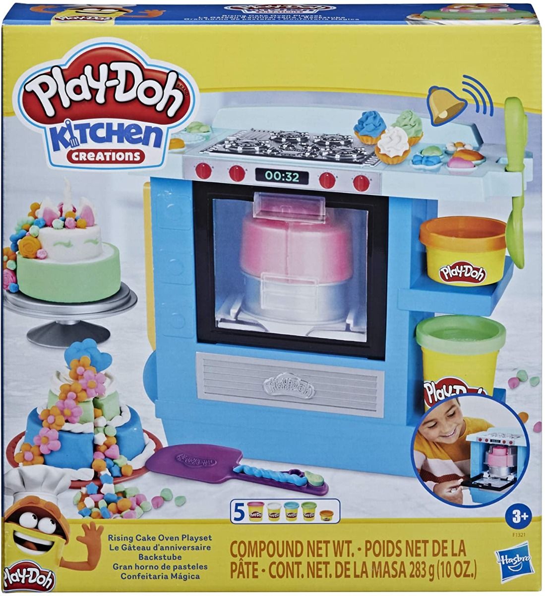 Play-Doh Kitchen Creations Rising Cake Oven Playset F1321