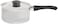 Raj - Steel Sauce Pan Withcover - Medium 17X8 Cm-Gsssp2