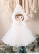 Christmas Angel Doll Pendants, Hanging Ornaments for Xmas Trees, Nativity, Windows, Walls and Doors 2 Pcs