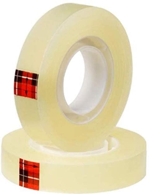 3M 500 Scotch Transparent Tape 18mm X33m EconomyPack of 8 rolls OSPM0013A