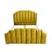In House Taj Velvet Bed Frame - King - 200x200 cm - Gold