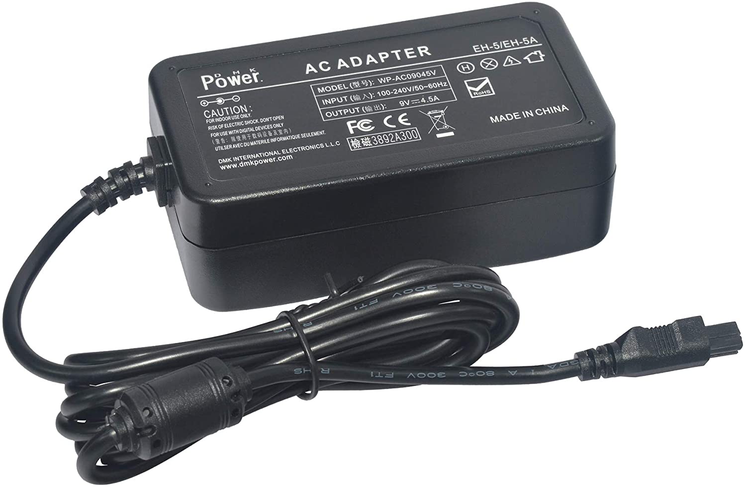 DMK Power Ack Eh-5 Plus Ep-5B Replacement Ac Power Adapter Charger For Nikon 1 V1 D500 D600 D610 D750 D800 D810 D7000 D7100 D7200 DSLR Cameras