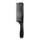 Generic-Anti-static Close Tine Comb DIY Hair Styling Comb Hair Dressing Curved Comb Black and White for Option