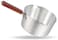 Taj Aluminium Milk Pan With Wood Handle, 1 Liter