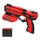 Toon Toyz Combat Force Elite Shooting Gun With 6 Bullets Multicolour