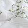 Rou Lane 3 Piece Duvet Cover Set 100% Handmade Cotton with Floral Embroidery Super King Size 240 x 260 cm