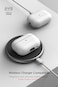 VRS Design Modern for Airpods Pro 2nd Generation case (2022) Airpods Pro 2 case cover with Leather Strap - White