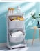 Littlesun Laundry Basket With Casters 2/3 Layer Rolling Laundry Sorter Cart (3-Layers)