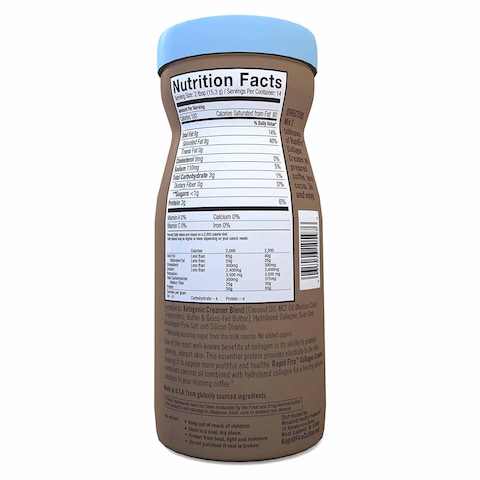 Rapid Fire Ketogenic Creamer Original Flavour 240g