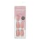 Kiss Impress Colour Press-On Manicure Coffin Shape False Nails 86737 Medium Sumptuous 30 PCS