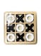 Generic 1 Pc Random Color Tic-Tac-Toe Game Mini Tabletop Wooden Board Game Competitive X O Blocks