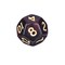 Polyhedral 7-Die Dice Set for Dungeons and Dragons with Black Pouch (Red Black)
