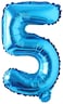 Generic 5 Number Foil Balloon 16-Inch