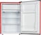 Hoover 70L Net Capacity Single Door Refrigerator, Red, HSD-K92-R