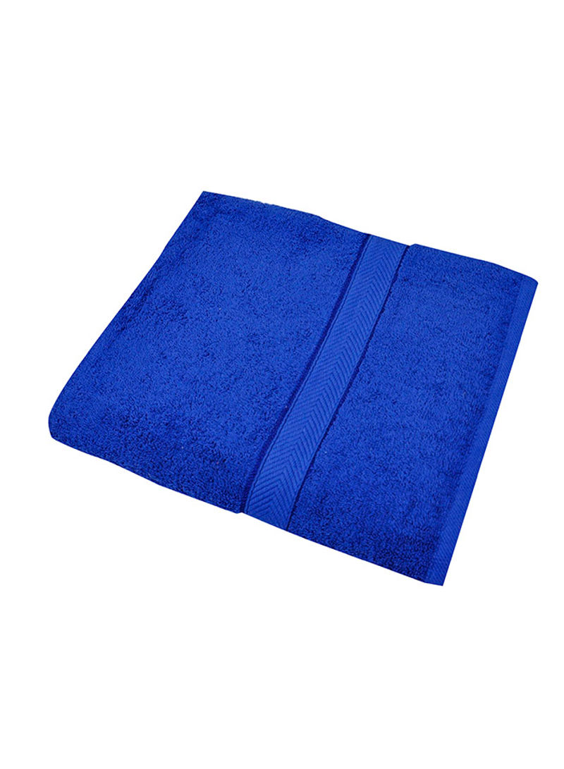 Princes Solid Design Bath Sheet Cotton, Royal, Blue 90 X 180 cm