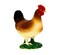 Toy School - Hen Standing Figurine