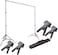 Coopic S03 2 X 3 Meters Heavy Duty Adjustable Backdrop Support System Photography Studio Video Stand With 4 Pcs Background Clip