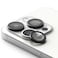 Ringke iPhone 15 Pro, Camera Lens Frame Glass, Black