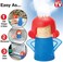 Angry Mama Microwave Cleaner, Easily Cleans in Minutes, Microwave Oven Steam Cleaner, Kitchen Cleaning Tools (Blue)