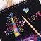 Scratch Paper Art Notebooks, Rainbow Scratch Off Art Set For Kids Activity Color Book Pad Black Magic Art Craft Supplies Kits For Girls Boys Birthday Party Favor Game Christmas Toys Gift
