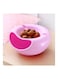 Generic - Dry Fruit Snacks Organizer With Mobile Phone Stand Pink 212x170x115millimeter