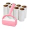 KASTWAVE Adhesive Lint Roller Brush, 9 Refills 540 Sheets, Extra Sticky for Furniture Clothes, Car Seats, Pet Dogs