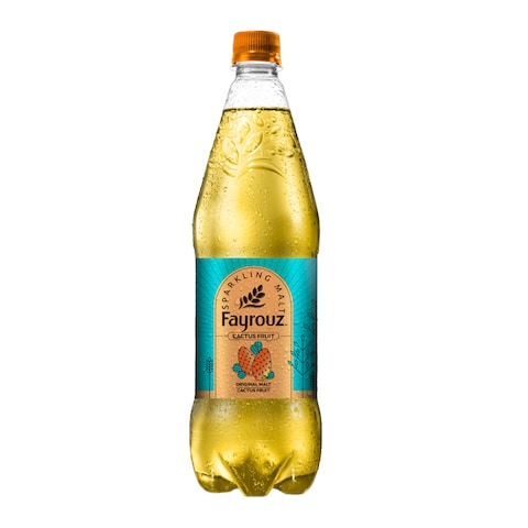 Fayrouz Malt Drink With Cactus Flavor - 970 Ml