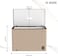 Sure 255 Liters Single Door Chest Freezer, Top Oriented Doors with Basket, Mechanical Control, Recessed Handles, Adjustable Temperature, Ideal for Home &amp; Restaurants - CF255A-S22GW