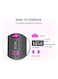Generic Cordless Auto Rechargeable Curler Silver/Pink 25X9X11Cm