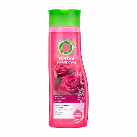 Herbal Essences Vibrant Color Shampoo - Ignite My Color - Rose Essences - 400 ml