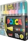 8-Piece POSCA Medium Tip Paint Marker Soft Colours