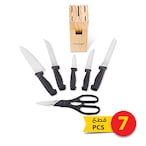 Buy Perstige knife block set x 7 in Saudi Arabia