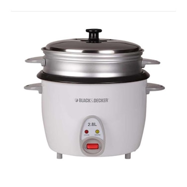 Black and Decker Rice Cooker - 2.5 Liters - 1100 Watt - RC2850