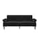 In House Nutella 2 In 1 Sofabed Velvet Upholstered - Black