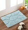 Home Style Shemtron Cotton Bath Mat Blue- 40 X 60 cm