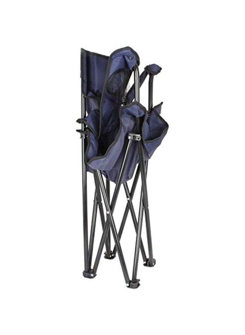 Generic Foldable Beach And Garden Chair Purple/Black