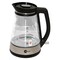 MyChoice Glass Kettle MKT-301GB Black And Silver 1.7L