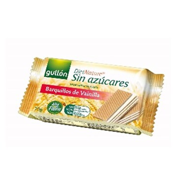 Gullon Diet Nature Wafer Vanilla Sugar Free 60GR