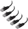 CAT6 Patch cable(1 Foot, 0.30 Meters) black